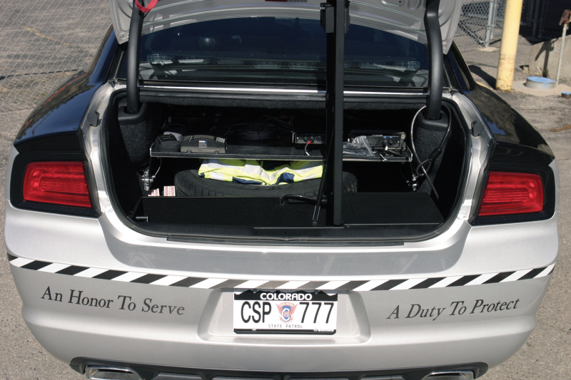 Dodge Charger Security Lockbox - Tuffy Products - Tactical, Combo Lock - Black - `12-`27